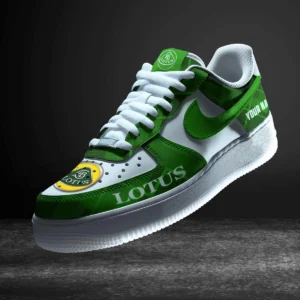 Car Enthusiasts Gift Air Low-Top Sneakers, Nike Sneaker 3D Print For Car Owner - Green CAR3103202050