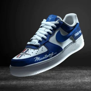 Car Enthusiasts Gift Air Low-Top Sneakers, Nike Sneaker 3D Print For Car Owner - Blue CAR3103202053