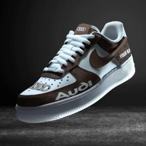 Car Enthusiasts Gift Air Low-Top Sneakers, Nike Sneaker 3D Print For Car Owner - Brown CAR3103202056