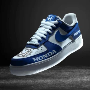 Car Enthusiasts Gift Air Low-Top Sneakers, Nike Sneaker 3D Print For Car Owner - Blue CAR3103202059