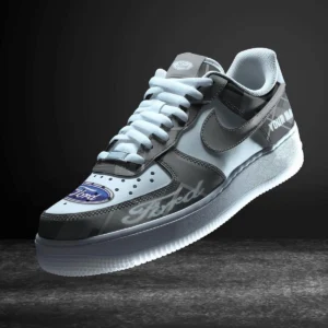 Car Enthusiasts Gift Air Low-Top Sneakers, Nike Sneaker 3D Print For Car Owner - Grey CAR3103202067