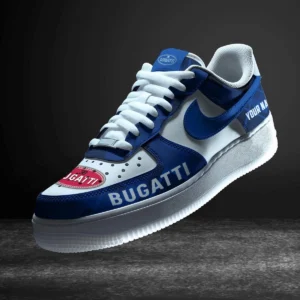 Car Enthusiasts Gift Air Low-Top Sneakers, Nike Sneaker 3D Print For Car Owner - Blue CAR3103202076