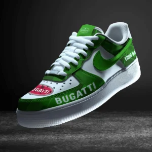 Car Enthusiasts Gift Air Low-Top Sneakers, Nike Sneaker 3D Print For Car Owner - Green CAR3103202076
