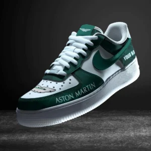 Car Enthusiasts Gift Air Low-Top Sneakers, Nike Sneaker 3D Print For Car Owner - Green CAR3103202078
