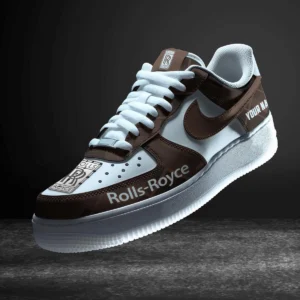 Car Enthusiasts Gift Air Low-Top Sneakers, Nike Sneaker 3D Print For Car Owner - Brown CAR3103202087