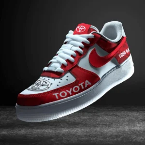 Car Enthusiasts Gift Air Low-Top Sneakers, Nike Sneaker 3D Print For Car Owner - Red CAR3103202090