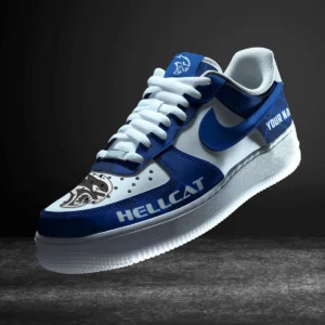 Car Enthusiasts Gift Air Low-Top Sneakers, Nike Sneaker 3D Print For Car Owner - Blue CAR3103202098