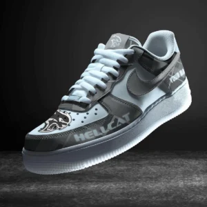 Car Enthusiasts Gift Air Low-Top Sneakers, Nike Sneaker 3D Print For Car Owner - Grey CAR3103202098
