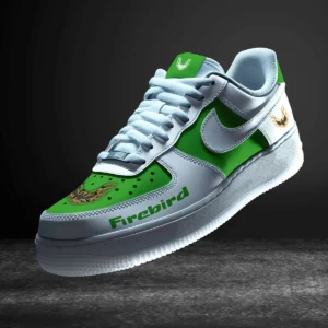Car Enthusiasts Gift Air Low-Top Sneakers, Nike Sneaker 3D Print For Car Owner - Green CAR316032226