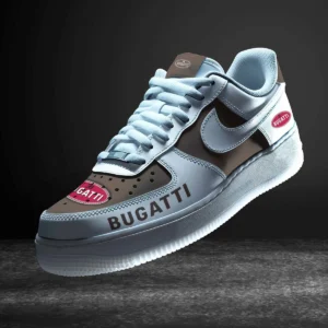 Car Enthusiasts Gift Air Low-Top Sneakers, Nike Sneaker 3D Print For Car Owner - Brown CAR316032261