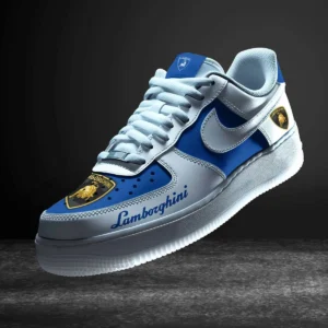 Speed Car Enthusiasts Gift Air Low-Top Sneakers, Nike Sneaker 3D Print For Car Owner - Blue CAR316032280