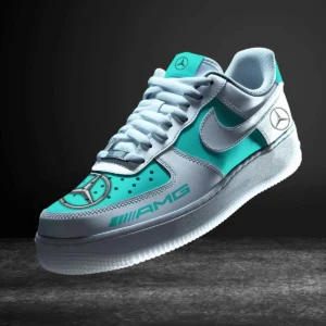 Sport Car Enthusiasts Gift Air Low-Top Sneakers, Nike Sneaker 3D Print For Car Owner - Cyan CAR316032298