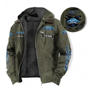 Car Fans Gift Hooded And Flannel Hoodie, Hooded Jacket All Over Print For Car Owners, Custom Name CAR391072125671-Green