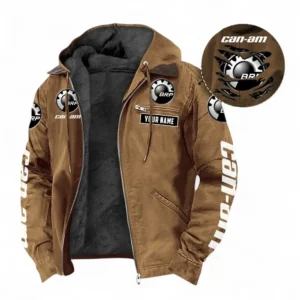 Motorcycle Fans Gift Hooded And Flannel Hoodie, Hooded Jacket All Over Print For Car Owners, Custom Name CAR391072125672-Camel