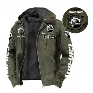 Motorcycle Fans Gift Hooded And Flannel Hoodie, Hooded Jacket All Over Print For Car Owners, Custom Name CAR391072125672-Green