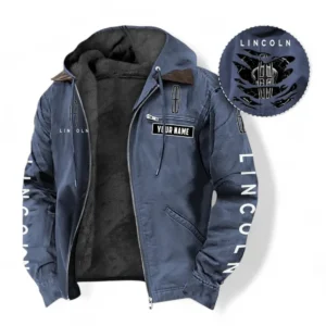 Car Fans Gift Hooded And Flannel Hoodie, Hooded Jacket All Over Print For Car Owners, Custom Name CAR391072125674-Navy Blue