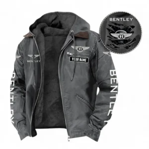 Car Fans Gift Hooded And Flannel Hoodie, Hooded Jacket All Over Print For Car Owners, Custom Name CAR391072125678-Gray