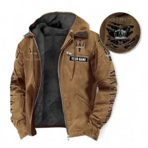 Car Fans Gift Hooded And Flannel Hoodie, Hooded Jacket All Over Print For Car Owners, Custom Name CAR391072125685-Camel
