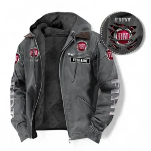 Car Fans Gift Hooded And Flannel Hoodie, Hooded Jacket All Over Print For Car Owners, Custom Name CAR391072125689-Gray