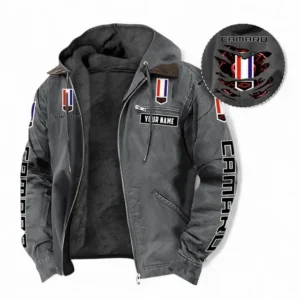Car Fans Gift Hooded And Flannel Hoodie, Hooded Jacket All Over Print For Car Owners, Custom Name CAR391072125690-Gray