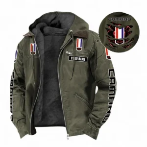 Car Fans Gift Hooded And Flannel Hoodie, Hooded Jacket All Over Print For Car Owners, Custom Name CAR391072125690-Green