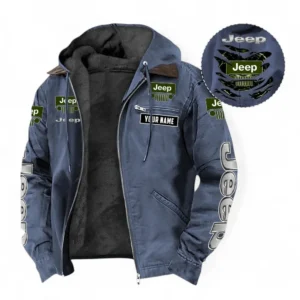 Car Fans Gift Hooded And Flannel Hoodie, Hooded Jacket All Over Print For Car Owners, Custom Name CAR391072125697-Navy Blue