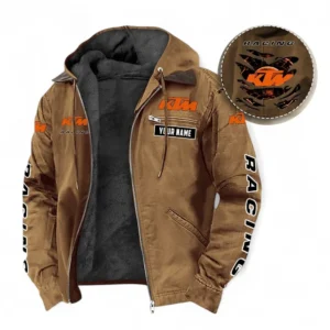 Motorcycle Fans Gift Hooded And Flannel Hoodie, Hooded Jacket All Over Print For Car Owners, Custom Name CAR391072125709-Camel