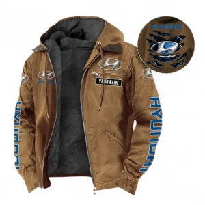 Car Fans Gift Hooded And Flannel Hoodie, Hooded Jacket All Over Print For Car Owners, Custom Name CAR391072125714-Camel