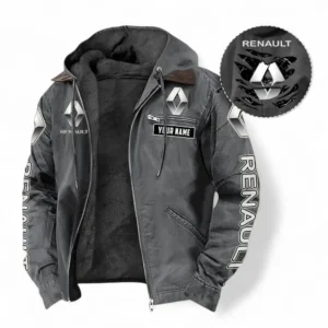 Car Fans Gift Hooded And Flannel Hoodie, Hooded Jacket All Over Print For Car Owners, Custom Name CAR391072125720-Gray