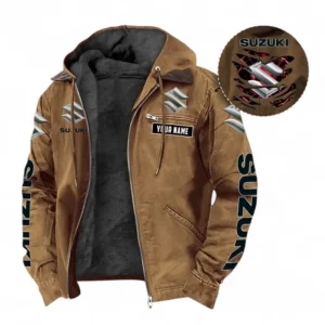 Car Fans Gift Hooded And Flannel Hoodie, Hooded Jacket All Over Print For Car Owners, Custom Name CAR391072125722-Camel