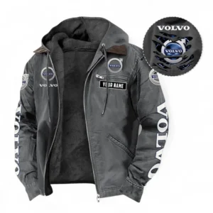 Car Fans Gift Hooded And Flannel Hoodie, Hooded Jacket All Over Print For Car Owners, Custom Name CAR391072125723-Gray