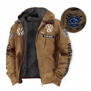 Car Fans Gift Hooded And Flannel Hoodie, Hooded Jacket All Over Print For Car Owners, Custom Name CAR391072125724-Camel