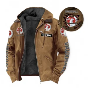Car Fans Gift Hooded And Flannel Hoodie, Hooded Jacket All Over Print For Car Owners, Custom Name CAR391072125726-Camel