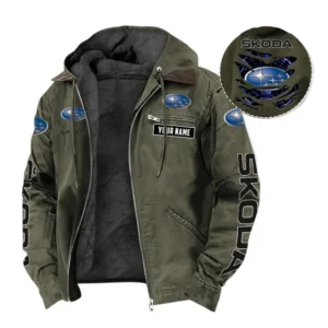 Car Fans Gift Hooded And Flannel Hoodie, Hooded Jacket All Over Print For Car Owners, Custom Name CAR391072125728-Green