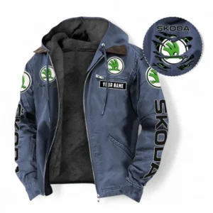 Car Fans Gift Hooded And Flannel Hoodie, Hooded Jacket All Over Print For Car Owners, Custom Name CAR391072125729-Navy Blue