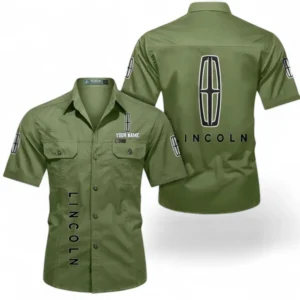 Car Fans Gift Short Sleeved Shirt, Button up Shirt All Over Print For Car Owners, Custom Name CAR392072125807-Fruit Green