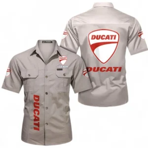 Car Fans Gift Short Sleeved Shirt, Button up Shirt All Over Print For Car Owners, Custom Name CAR392072125809-Beige