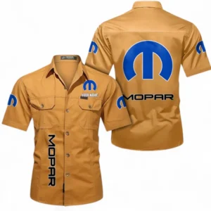Car Fans Gift Short Sleeved Shirt, Button up Shirt All Over Print For Car Owners, Custom Name CAR392072125836-Turmeric