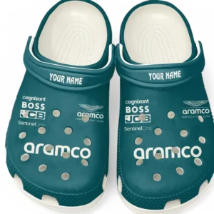 Sport Car Team Crocs, All Over Print Clogs Sport Car Team CAR421040925558 - White