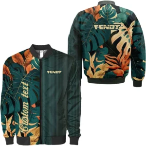 Tractor Fans Gift Bomber Jacket, Bomber Jacket Vintage 3D Print For Car Owner, Custom Name CAR434041725254
