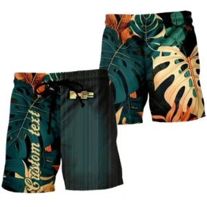 Car Fans Gift Beach Shorts, Hawaiian Shorts Vintage Summer Style For Car Owner, Custom Name CAR434041725271