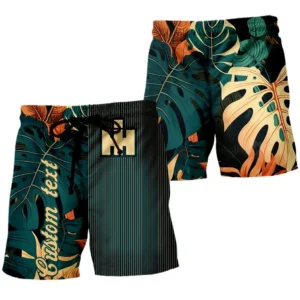 Truck Fans Gift Beach Shorts, Hawaiian Shorts Vintage Summer Style For Car Owner, Custom Name CAR434041725276