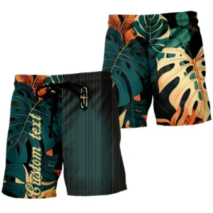 Car Fans Gift Beach Shorts, Hawaiian Shorts Vintage Summer Style For Car Owner, Custom Name CAR434041725289