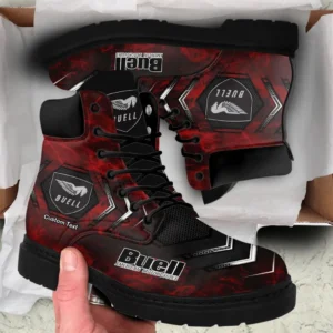 Motorcycle Owner Gift All-Season Boots, Lace Up Boots All Over Print Gift For Car Fan CAR435041725014