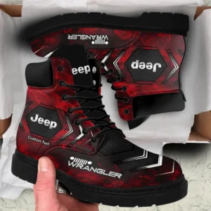 Truck Owner Gift All-Season Boots, Lace Up Boots All Over Print Gift For Car Fan CAR435041725067