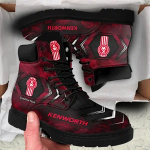 Truck Owner Gift All-Season Boots, Lace Up Boots All Over Print Gift For Car Fan CAR435041725068