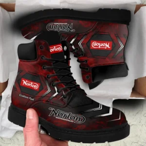 Motorcycle Owner Gift All-Season Boots, Lace Up Boots All Over Print Gift For Car Fan CAR435041725094