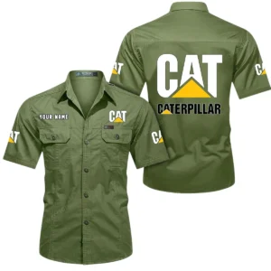 Car Fans Gift Short Sleeved Shirt, Button Shirt All Over Print Gift For Car Owner, Custom Name CAR444052625883 - Fruit Green