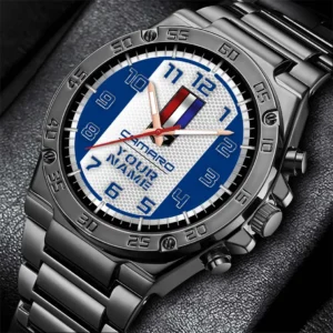 Car Fans Gift Hand Watch, Men Watch All Over Print For Car Owner, Custom Name CAR471282041