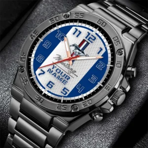 Sport Car Fans Gift Hand Watch, Men Watch All Over Print For Sport Car Owner, Custom Name CAR471282045